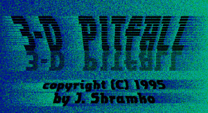 3D Pitfall per PC MS-DOS