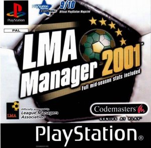 LMA Manager 2001 English Pack per PlayStation