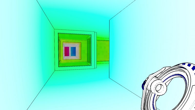 Antichamber è astratto e geometrico