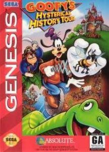 Goofy's Hysterical History Tour per Sega Mega Drive