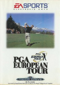 PGA European Tour per Sega Mega Drive