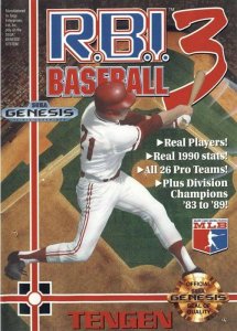 RBI Baseball 3 per Sega Mega Drive