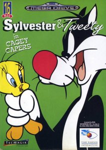 Sylvester & Tweety in Cagey Capers per Sega Mega Drive