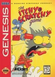 The Itchy and Scratchy Game per Sega Mega Drive