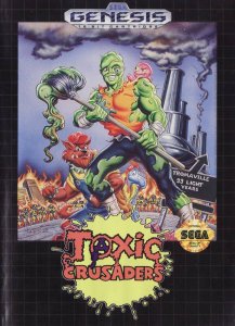 Toxic Crusaders per Sega Mega Drive