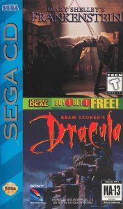 Mary Shelley's Frankenstein and Bram Stoker's Dracula per Sega Mega-CD