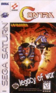 Contra: Legacy of War per Sega Saturn