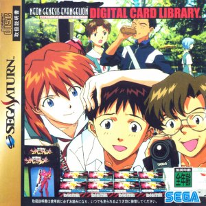 Neon Genesis Evangelion Digital Card Library per Sega Saturn