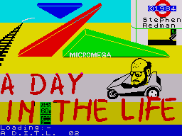 A Day In the Life per Sinclair ZX Spectrum