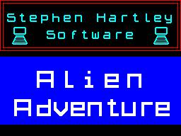 Alien Adventure per Sinclair ZX Spectrum