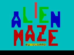 Alien Maze per Sinclair ZX Spectrum