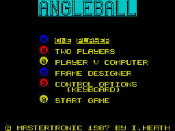 Angleball per Sinclair ZX Spectrum