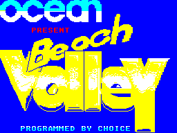 Beach Volley per Sinclair ZX Spectrum