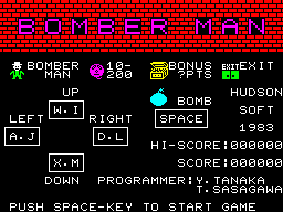 Bomberman per Sinclair ZX Spectrum