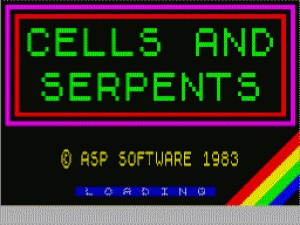 Cells and Serpents per Sinclair ZX Spectrum