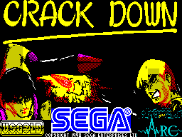 Crack Down per Sinclair ZX Spectrum