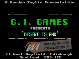 Desert Island per Sinclair ZX Spectrum
