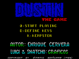 Dustin per Sinclair ZX Spectrum