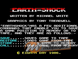 Earthshock per Sinclair ZX Spectrum