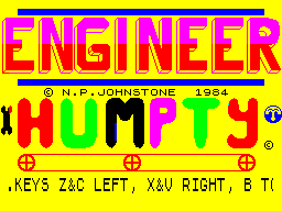 Engineer Humpty per Sinclair ZX Spectrum