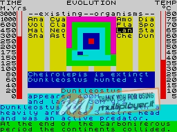 Evolution per Sinclair ZX Spectrum