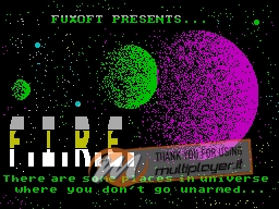 F.I.R.E. per Sinclair ZX Spectrum