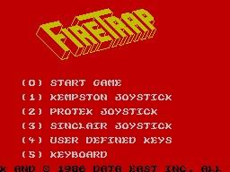 FireTrap per Sinclair ZX Spectrum