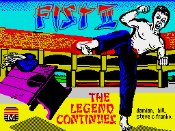 Fist II: The Legend Continues per Sinclair ZX Spectrum