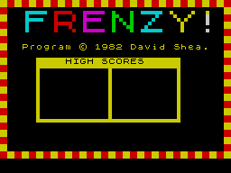 Frenzy per Sinclair ZX Spectrum