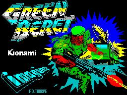 Green Beret per Sinclair ZX Spectrum
