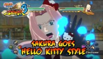Naruto Shippuden: Ultimate Ninja Storm 3 - Trailer per il costume di Sakura da Hello Kitty