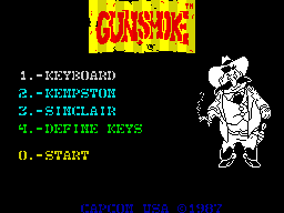 Gun Smoke per Sinclair ZX Spectrum