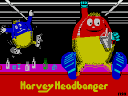 Harvey Headbanger per Sinclair ZX Spectrum
