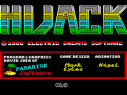 Hijack per Sinclair ZX Spectrum