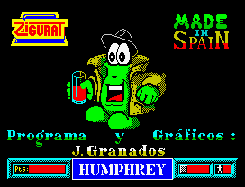 Humphrey per Sinclair ZX Spectrum