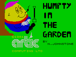 Humpty Dumpty in the Garden per Sinclair ZX Spectrum