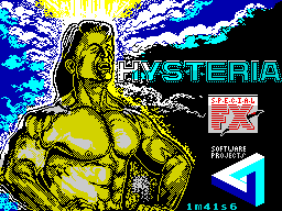 Hysteria per Sinclair ZX Spectrum