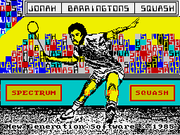 Jonah Barrington's Squash per Sinclair ZX Spectrum