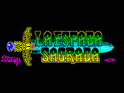 La Espada Sagrada per Sinclair ZX Spectrum