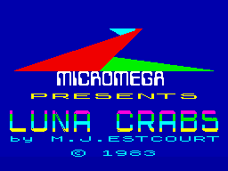 Luna Crabs per Sinclair ZX Spectrum