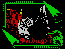Mandragore per Sinclair ZX Spectrum