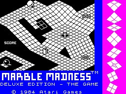Marble Madness Deluxe Edition per Sinclair ZX Spectrum