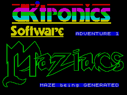 Maziacs per Sinclair ZX Spectrum