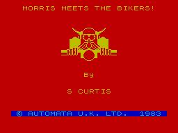 Morris Meets the Bikers per Sinclair ZX Spectrum