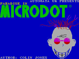 Paradise in Microdot per Sinclair ZX Spectrum