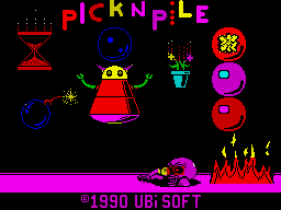 Pick'n'Pile per Sinclair ZX Spectrum