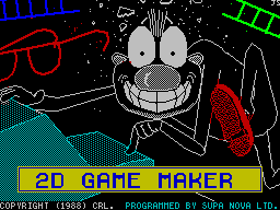 2D Game Maker per Sinclair ZX Spectrum