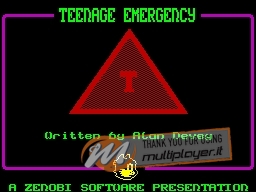 Teenage Emergency per Sinclair ZX Spectrum