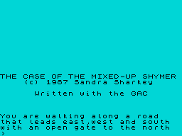 The Case of the Mixed-Up Shymer per Sinclair ZX Spectrum