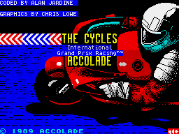 The Cycles: International Grand Prix Racing per Sinclair ZX Spectrum